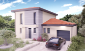 Comete_MGEMI_Vue_1_Avant_Maison_A_Chassieu